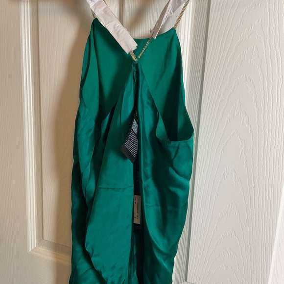 Marciano woman’s emerald green backless top medium - Picture 6 of 11